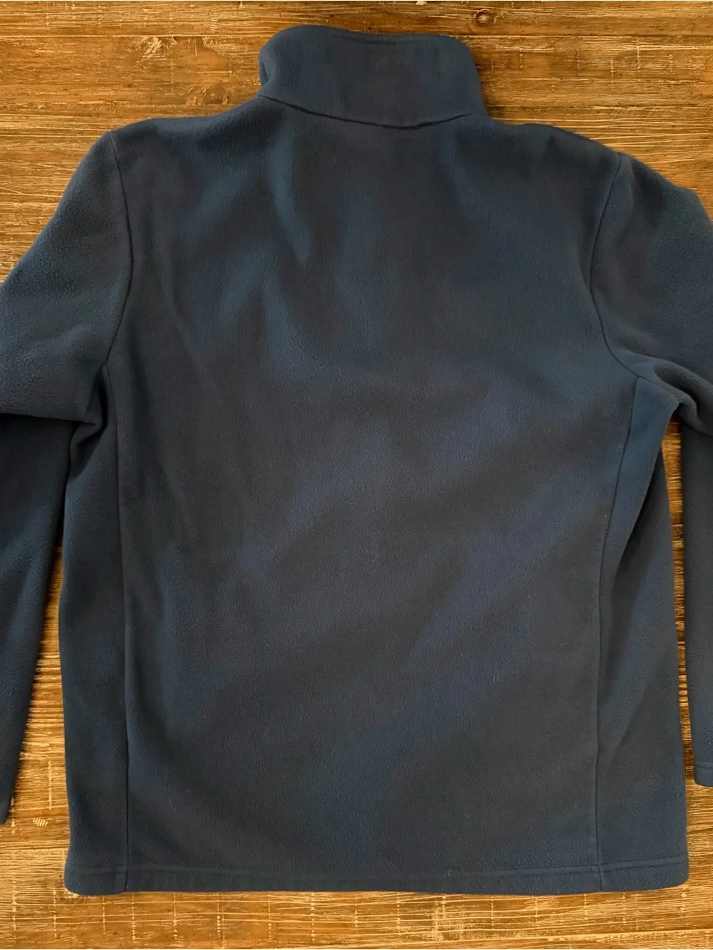 The North Face Deep Blue Full-Zip Fleece Jacket Mens Sz XL